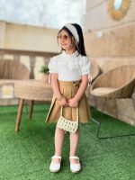 ست شومیز و دامن مروارید کد 317 - Image 3